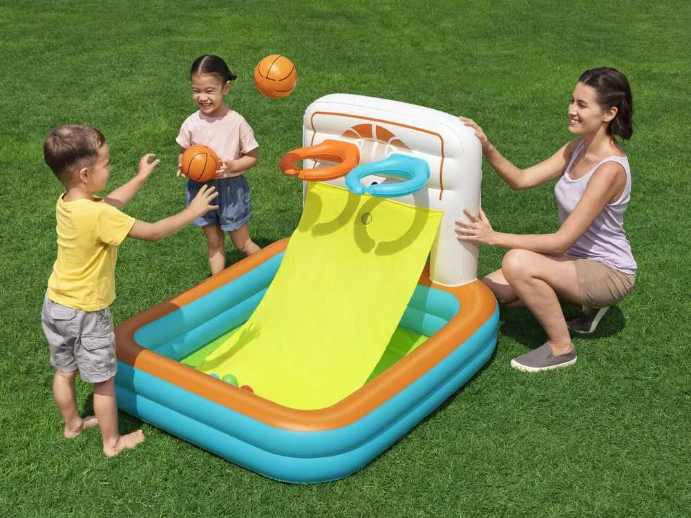 Pripučiama žaidimų aikštelė Bestway 3in1, 120 cm x 107 cm