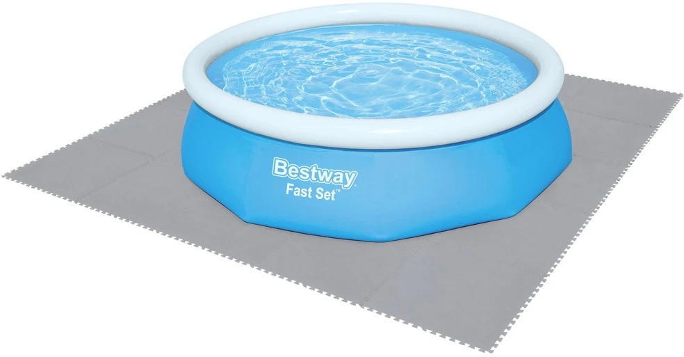 Bestway Flowclear Grindų apsaugos, 9vnt., žalios spalvos, 5,47m²