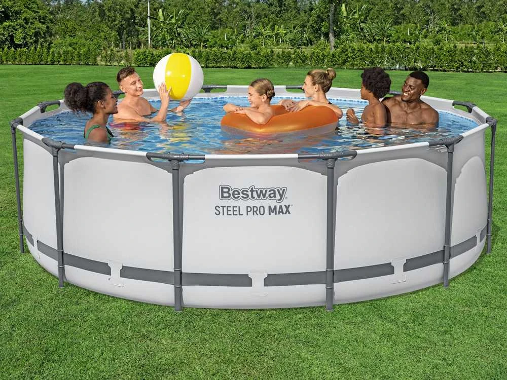 „BestWay Pool Steel Pro MAX“ baseino komplektas, apvalus, 366 x 100 cm