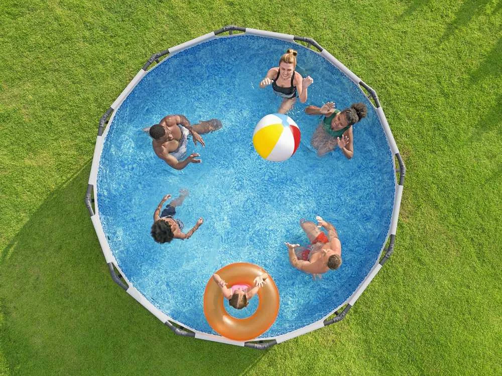 „BestWay Pool Steel Pro MAX“ baseino komplektas, apvalus, 366 x 100 cm