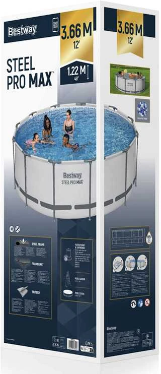 Baseinas Bestway Steel Pro MAX™, 3.66m x 1.22m (56420)