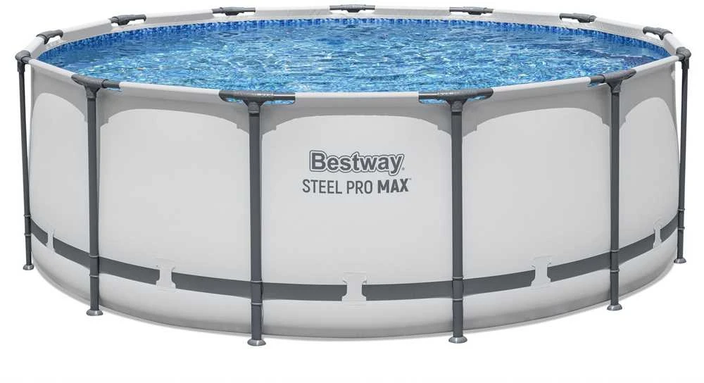 Rėminis baseinas 13 FT 396 x 122 cm plieno Pro Max BESTWAY