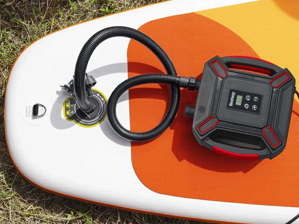 Bestway aukšto slėgio elektrinė oro pompa DC 4 adapteriai 62265