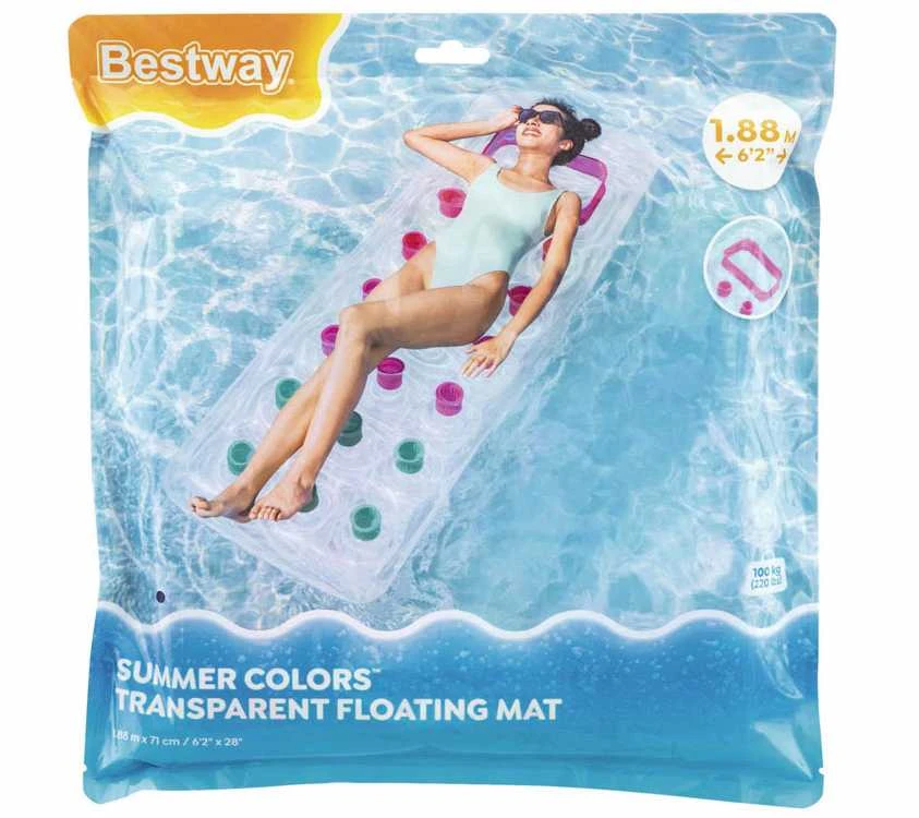 Bestway pripučiamas čiužinys su langu1,88x71 43040