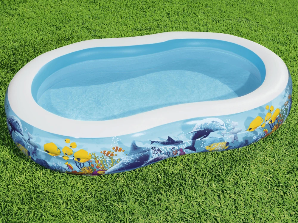 Bestway pripučiamas baseinas Koralinis rifas 262x157x46cm (54118)