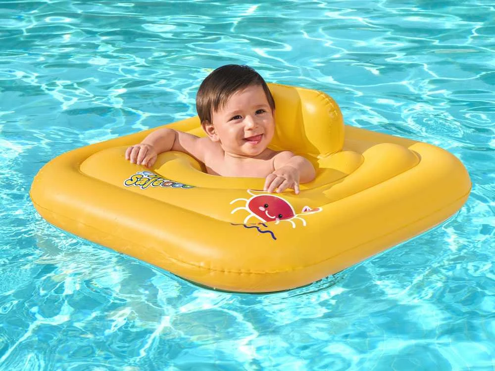 BESTWAY pripučiamas plaukimo ratas - sėdynė kūdikiui Swim Safe A 76cm, 32050