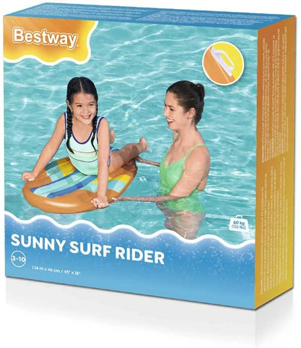 Bestway 42046 plūduriuojantis gaminys baseinui / paplūdimiui Mėlyna, Rožinė Plūduriuojantis čiužinys Raštas Vinilas