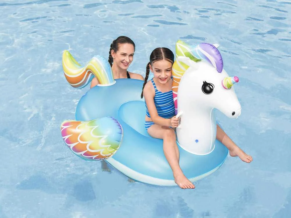 BESTWAY pripučiamas vienaragis Fantasy 1.50m x 1.17m, 41114