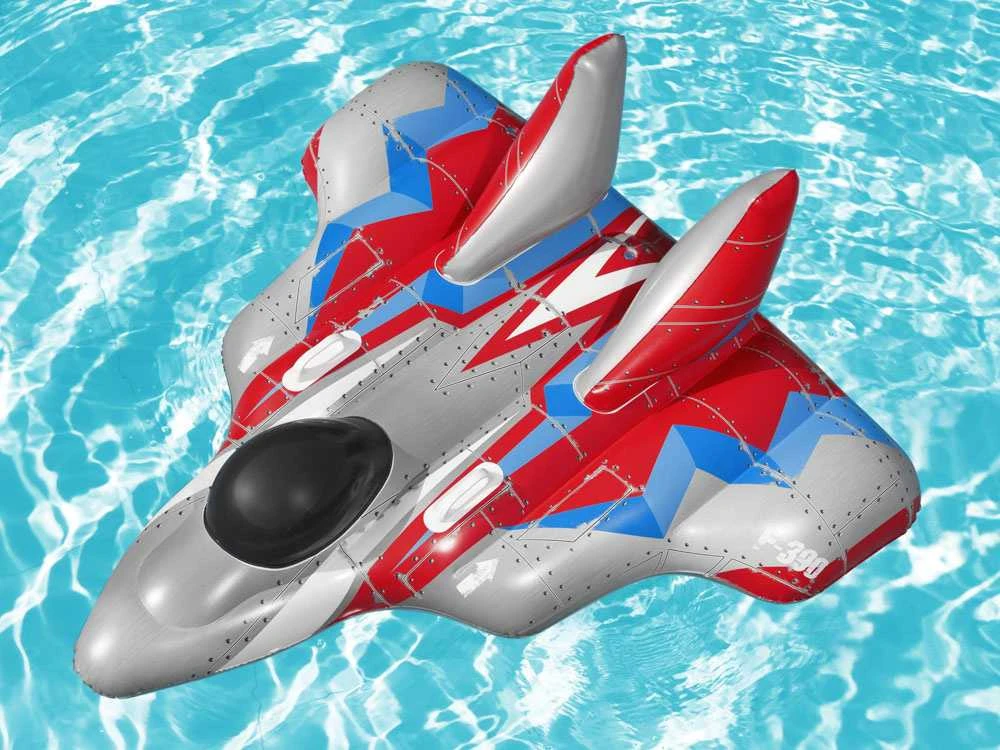 BESTWAY pripučiamas čiužinys Galaxy Glider, 1.36m x 1.35m, 41443