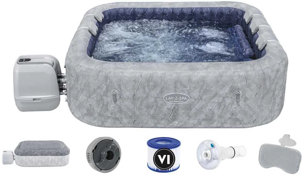 "Lay-Z-Spa San Francisco" SMART HydroJet PRO sūkurinė vonia BESTWAY