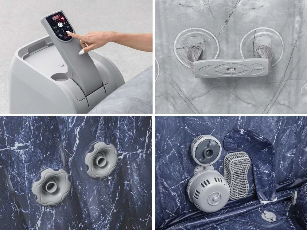 "Lay-Z-Spa San Francisco" SMART HydroJet PRO sūkurinė vonia BESTWAY