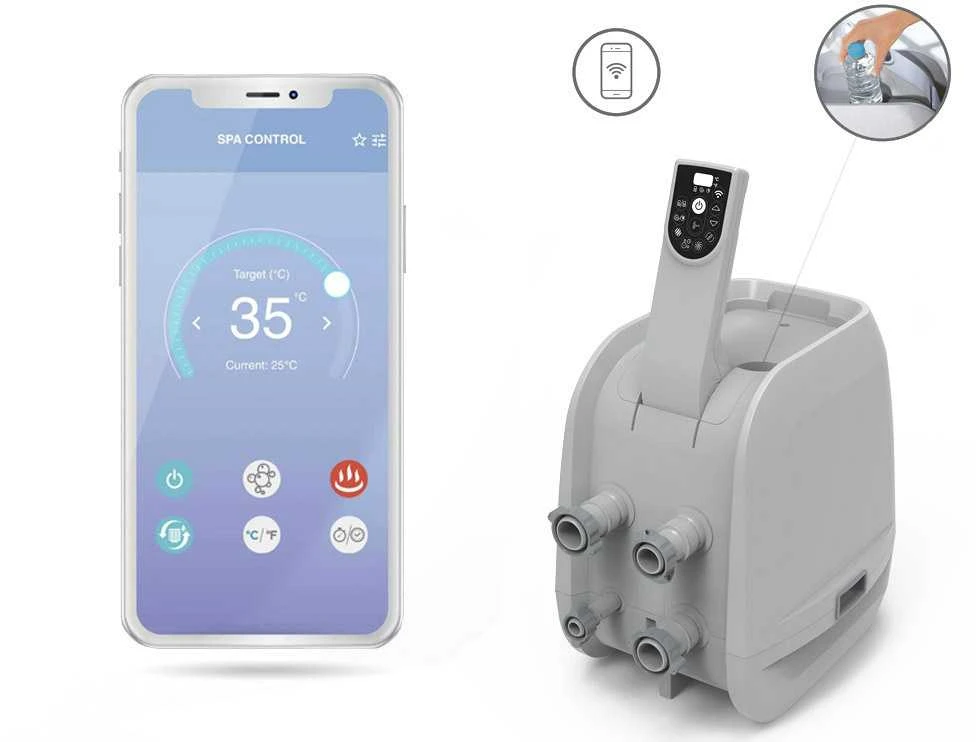 "Lay-Z-Spa San Francisco" SMART HydroJet PRO sūkurinė vonia BESTWAY