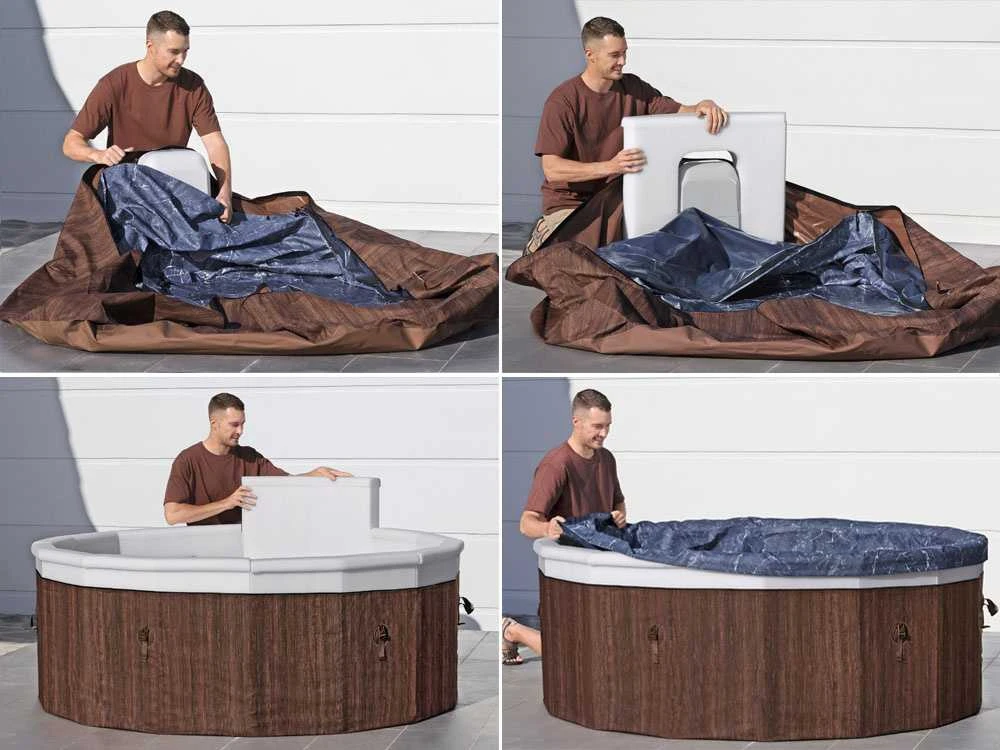 „Lay-Z-Spa Toronto SMART Air Jet Jacuzzi BESTWAY