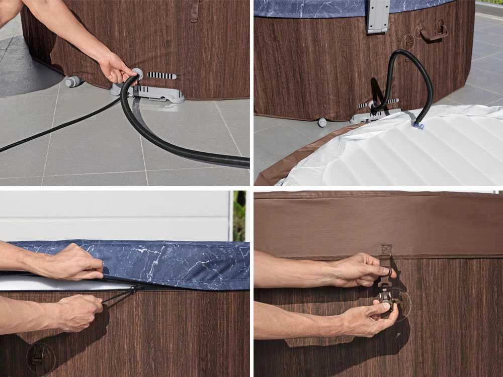 „Lay-Z-Spa Toronto SMART Air Jet Jacuzzi BESTWAY