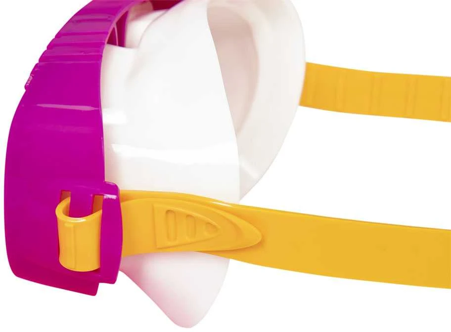 Bestway kaukė plaukimo ir nardymo su vamzdeliu akiniai Rožinis 22011
