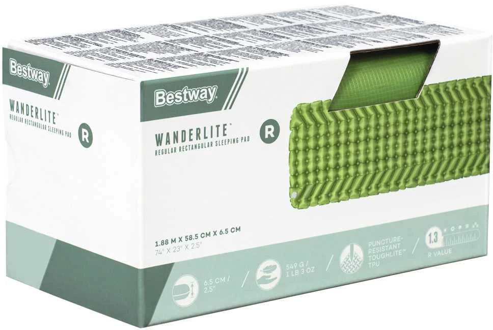 Bestway čiužinys WanderLite miegmaišiui 188 x 58,5 x 6,5 cm 69615