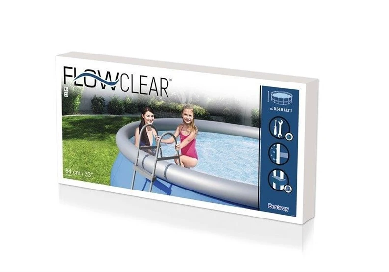 Bestway Baseino kopetėlės Flowclear, 84cm, 2 laipteliai