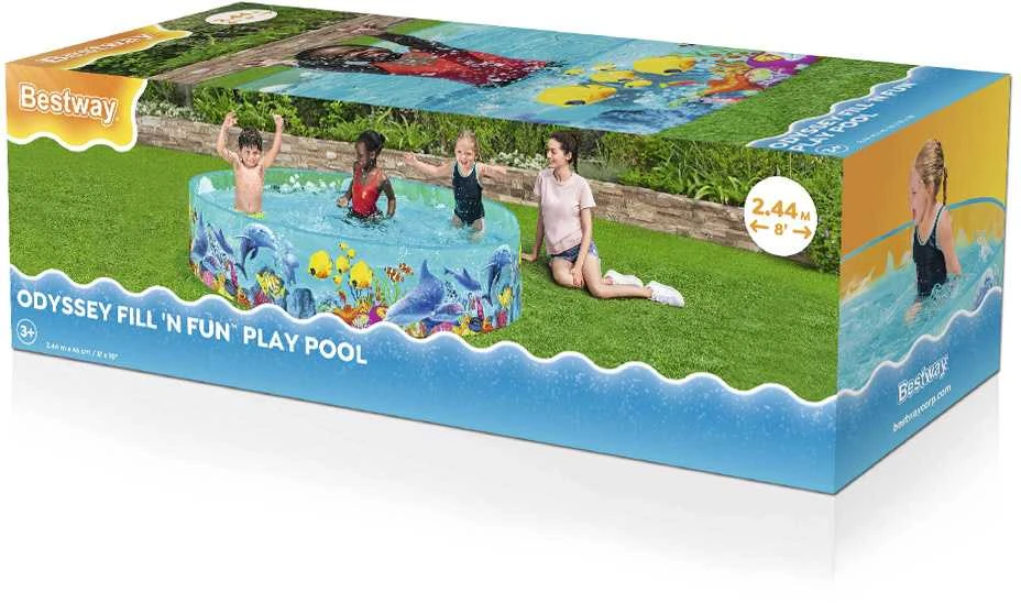 BESTWAY baseinas Odisėja, skersmuo 2.44m x H46cm, 55031