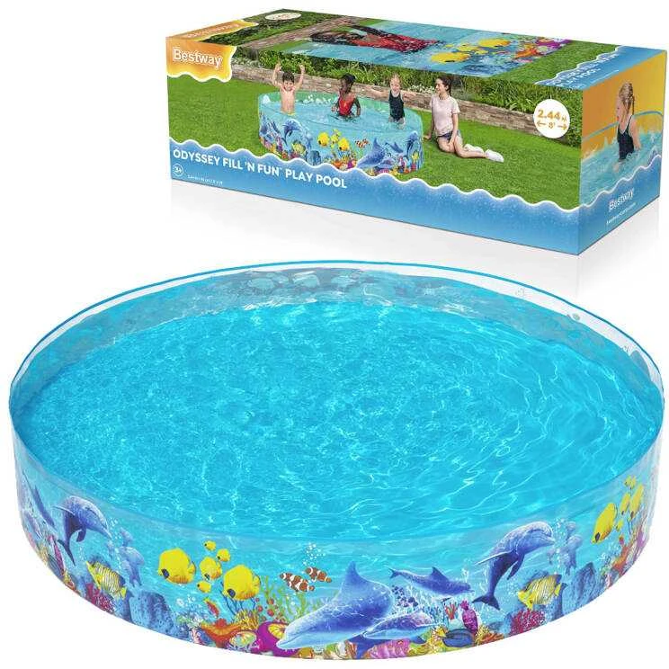 BESTWAY baseinas Odisėja, skersmuo 2.44m x H46cm, 55031