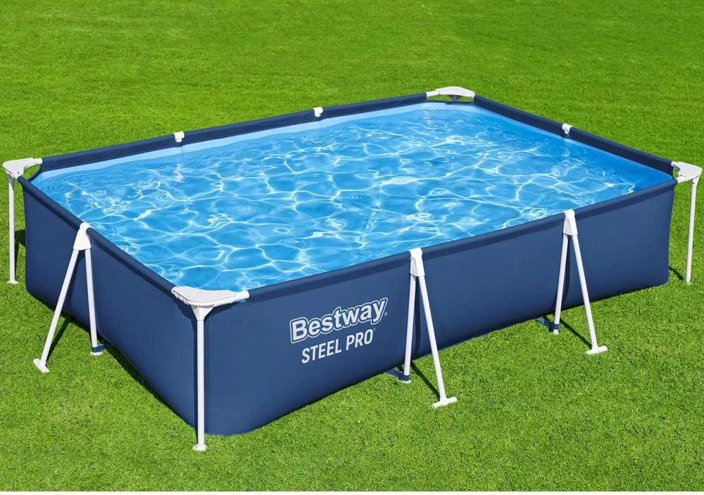 Baseinas karkasinis Bestway Steel Pro 56411, mėlynas, 3300 l