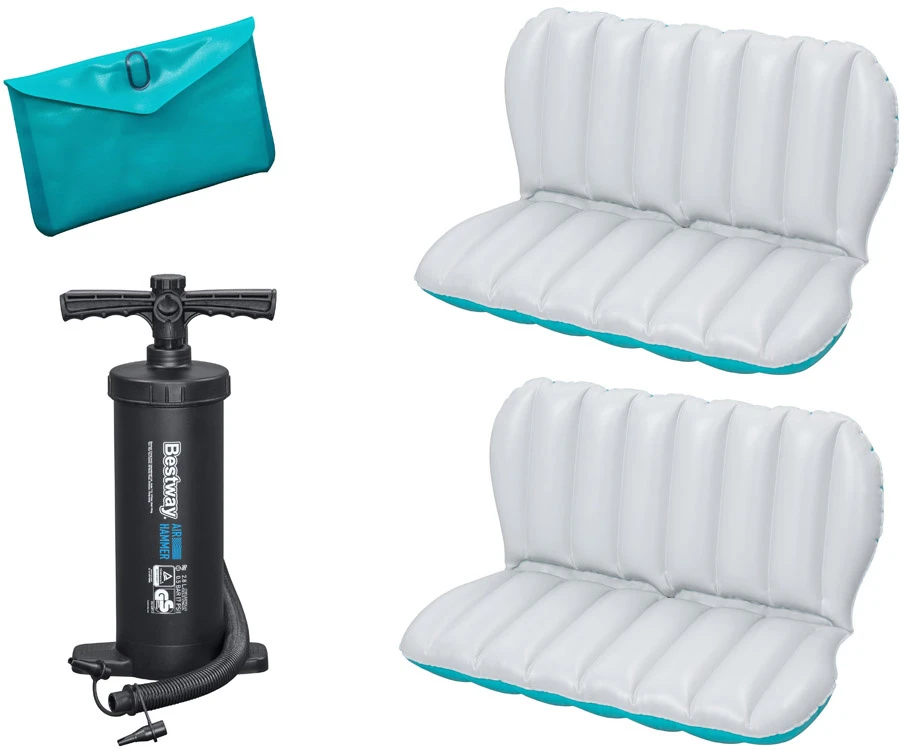 Bestway Pripučiama valtis „Adventure Elite™ X5“ 5 asmenims + irklai 315 x 166 cm 65159