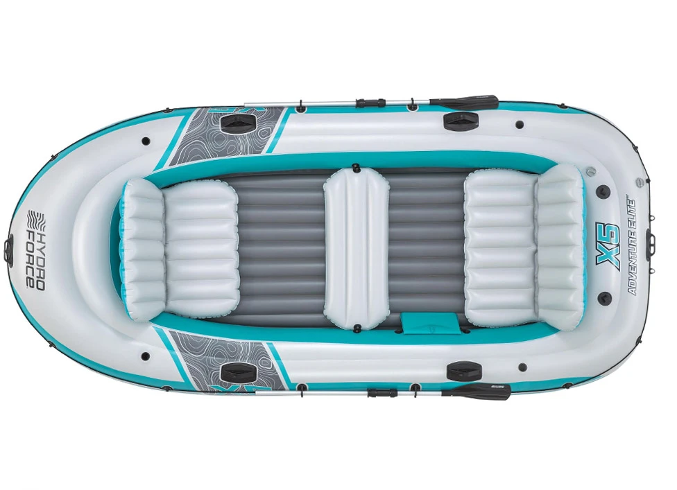 Bestway Pripučiama valtis „Adventure Elite™ X5“ 5 asmenims + irklai 315 x 166 cm 65159
