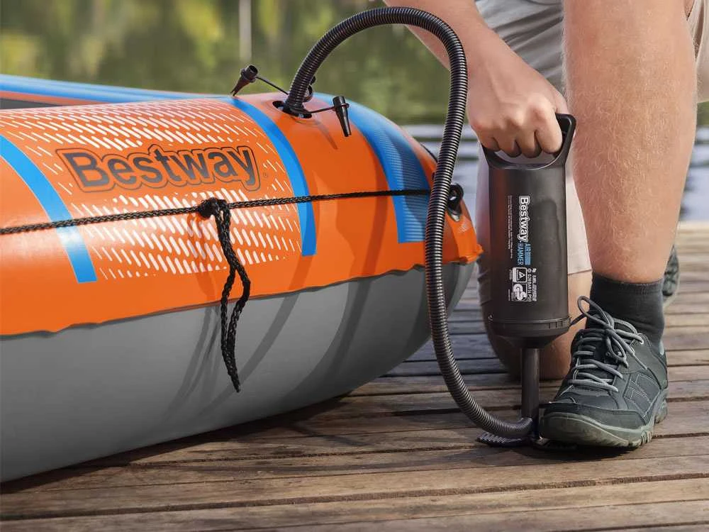 Bestway pripučiamų plaustų rinkinys Kondor Elite 3000 suklijomis ir pompa 61145