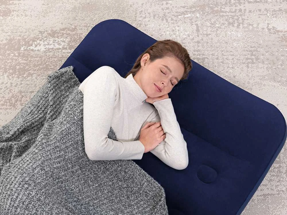 Bestway Pripučiamas vienvietis čiužinys su įmontuota kojine pompa ir pagalve 185x99x28cm 67224