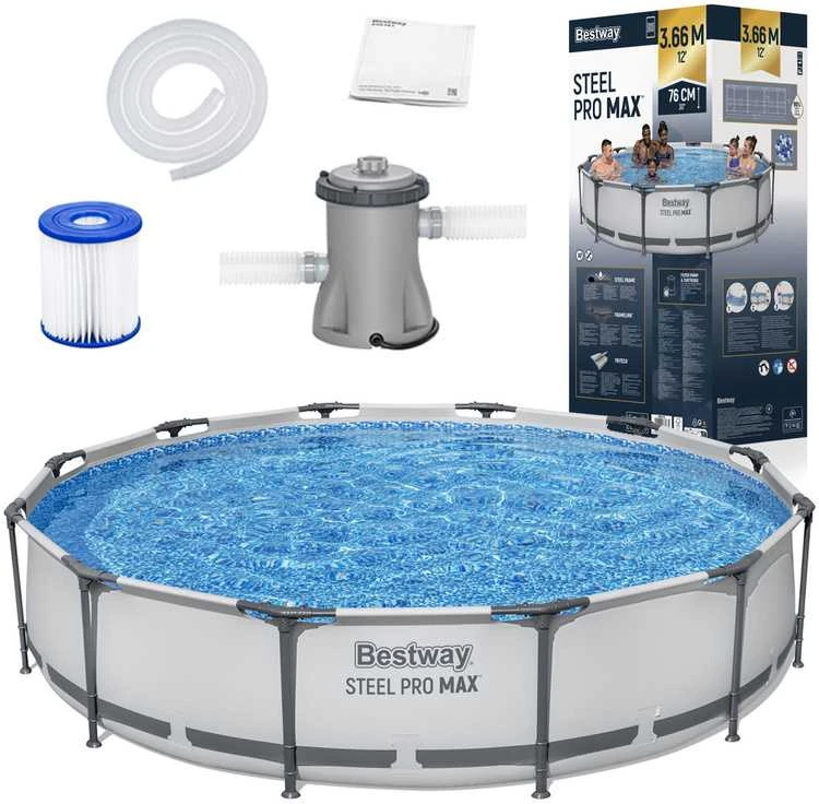 Bestway karkasinis baseinas 366cm Steel Pro Max (56416)