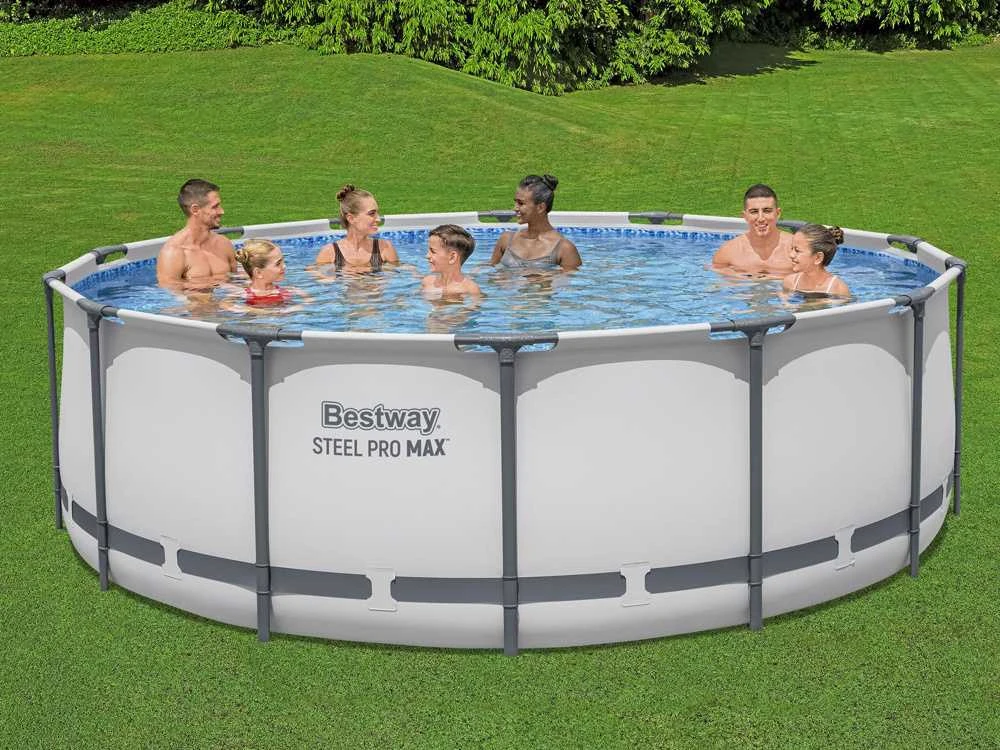 Rėminis baseinas 14 FT 427 x 122 cm STEEL PRO MAX BESTWAY