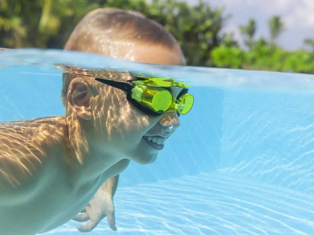 Plaukimo akiniai Goggles Bestway, mėlyni