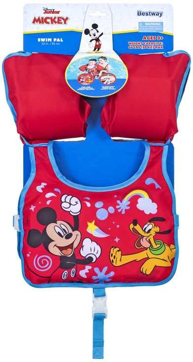 Bestway plaukimo liemenė su rankovėmis 3-6 l peliukas Mikis 9101C