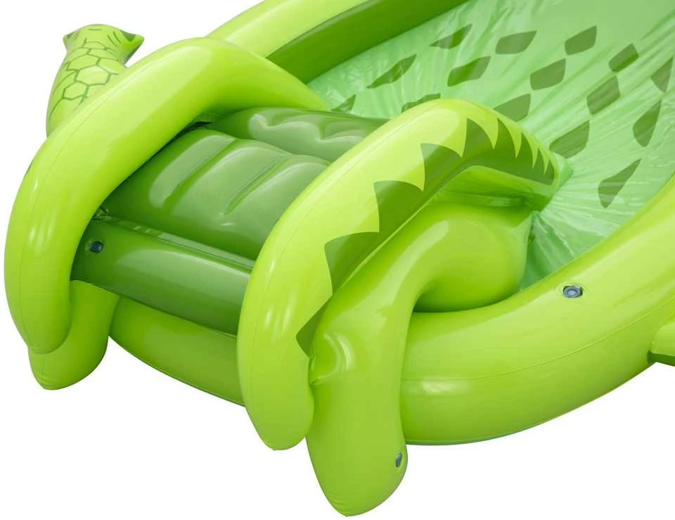 Bestway Vanduo žaidimų aikštelė KROKODILAS 234x163x87cm + Čiuožykla ir priedai 53169