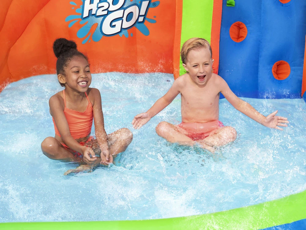 Žaidimų aikštelė Vandens parkas Turbo Splash Mega vandens parkas BESTWAY
