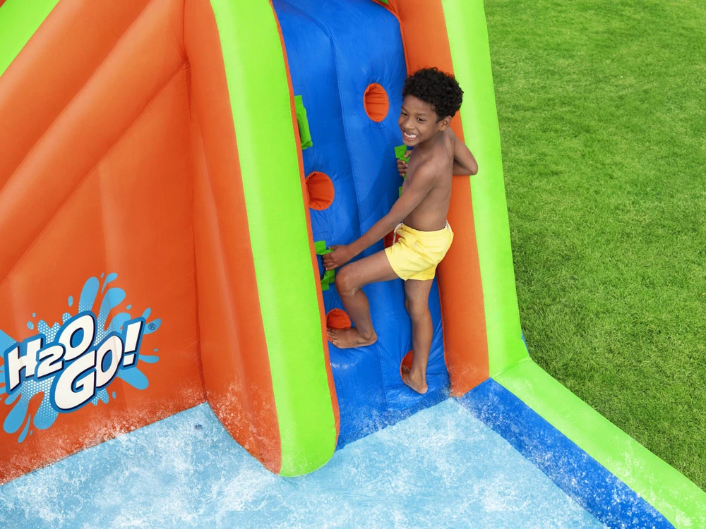 Žaidimų aikštelė Vandens parkas Turbo Splash Mega vandens parkas BESTWAY