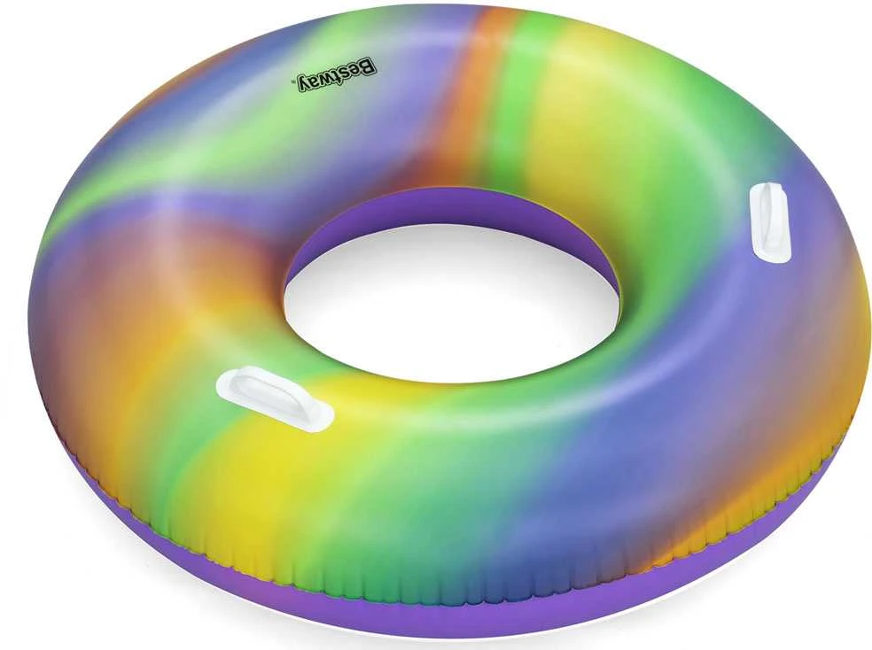 Plaukimo ratas Bestway Rainbow, Ø 119 cm