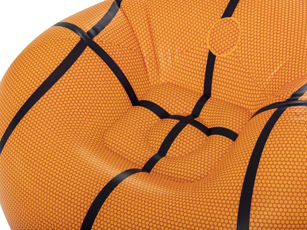 BESTWAY sėdmaišis Basketball, 1.14m x 1.12m x 0.66m, 75103
