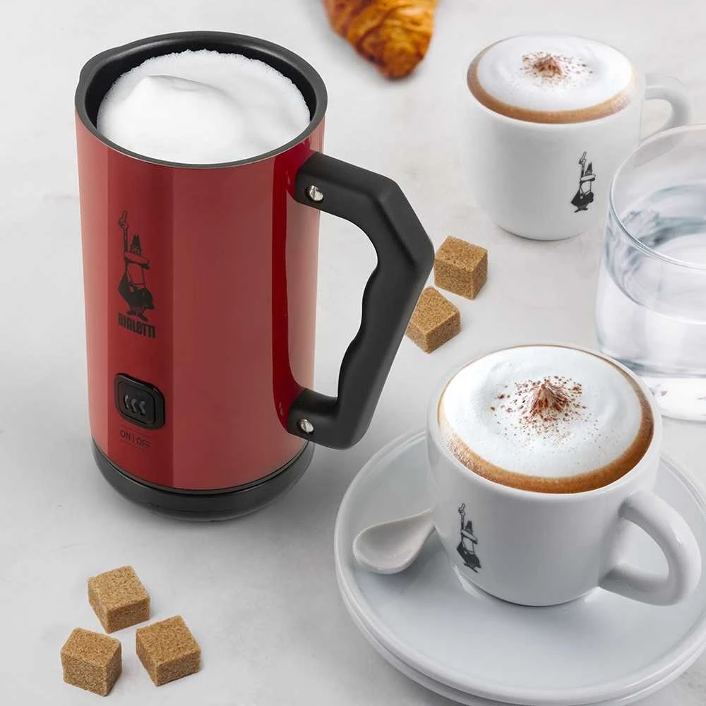 Elektrinis Pieno Plakiklis - Bialetti Mkf02 Raudonas