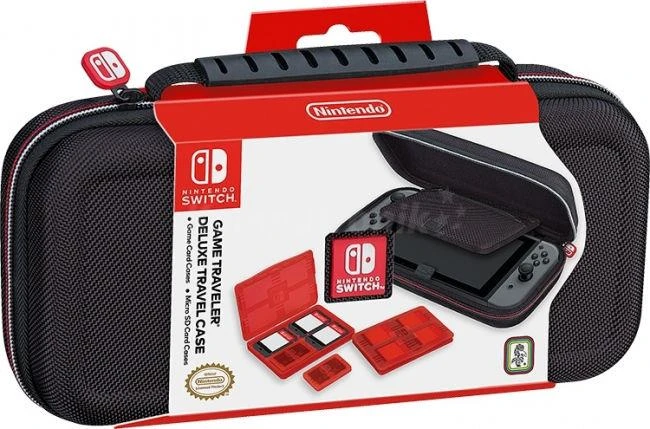 Nintendo Game Traveler Deluxe Travel Case Juodas