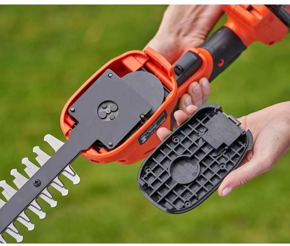 Black & Decker Juodas & Decker Gyvatvorių ir žolės žirklės Juodas & Decker BCSS18D1-QW; 18 V; 1x2,0 Ah akum.+ pakrovėjas