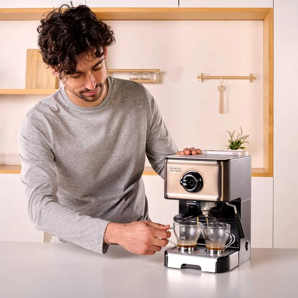 Kavamalė Black & Decker Juodas & Decker Kavos Aparatas - Juodas & Decker BXCO1200E 1200W