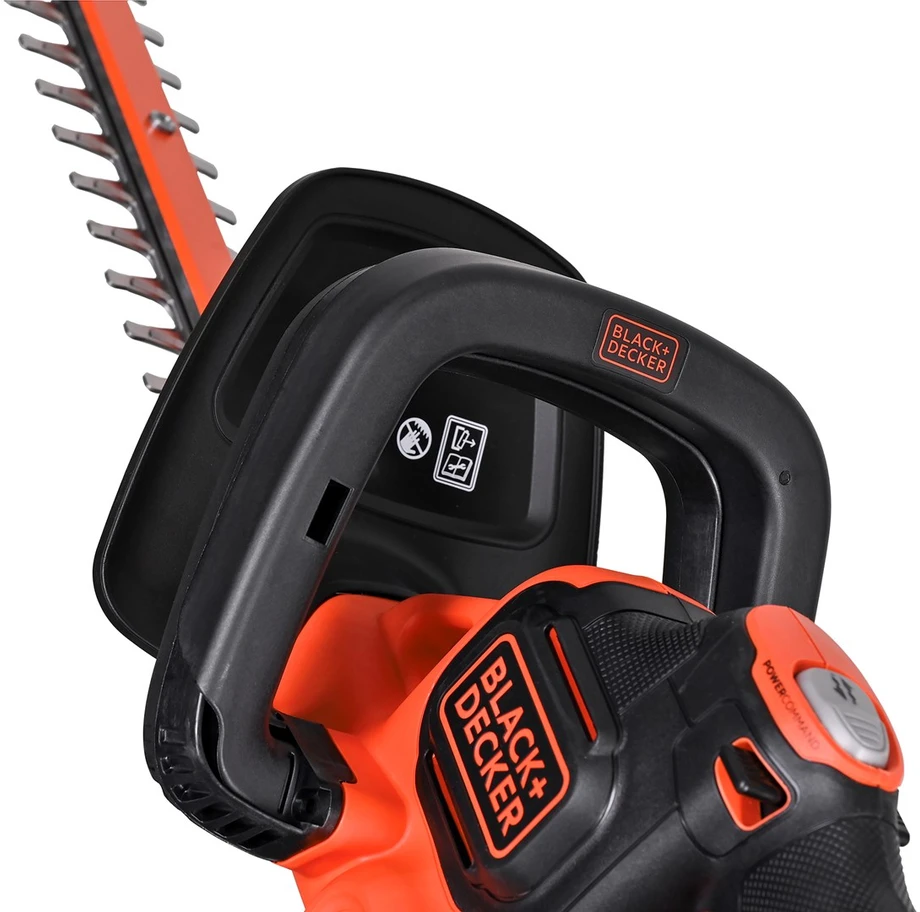 Black & Decker Juodas & Decker Akumuliatorinės gyvatvorių žirklės GTC18452PC 18V 2Ah 45 cm, Juodas & Decker