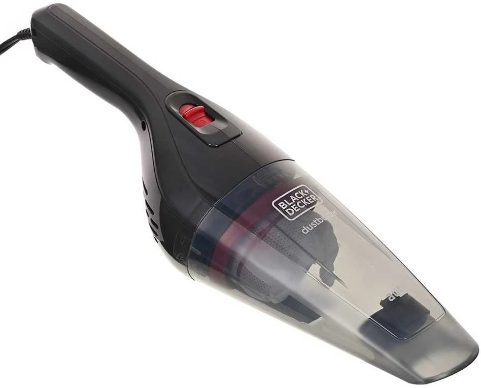 Black & Decker Juodas + DECKER DULKIŲ SIurblys 12V NVB12AVA