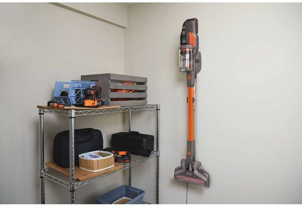 Powerseries Juodas & Decker Akumuliatorinis dulkių siurblys Juodas & Decker BHFEV182C-QW; 18 V; 1x2,0 Ah akum.