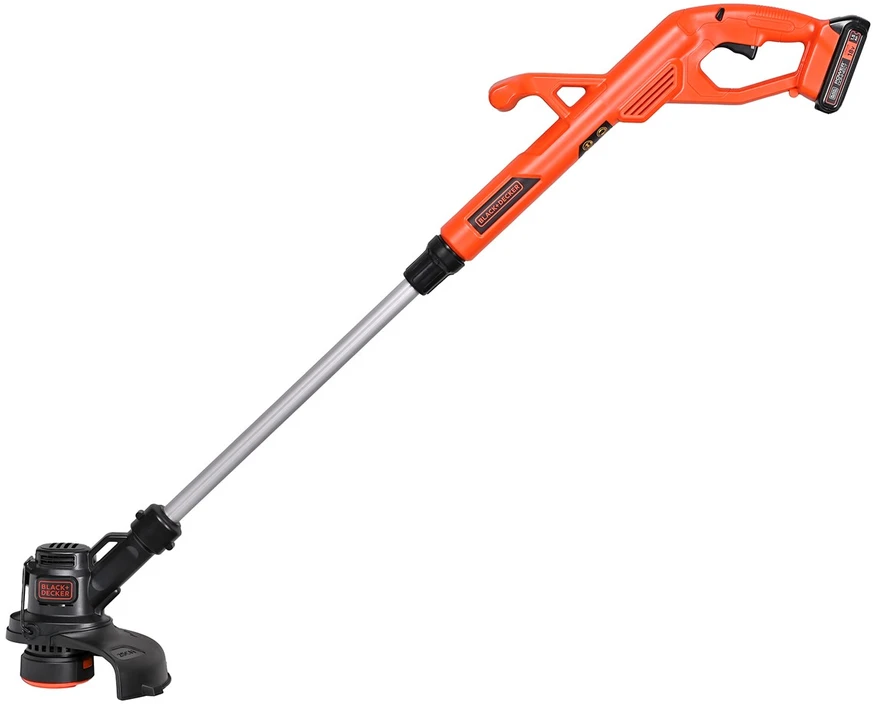 Black & Decker Juodas & Decker Akumuliatorinė žoliapjovė ST1823 18 V 1,5 Ah 25 cm, Juodas & Decker