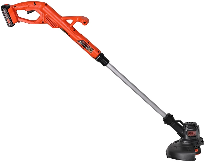 Black & Decker Juodas & Decker Akumuliatorinė žoliapjovė ST1823 18 V 1,5 Ah 25 cm, Juodas & Decker