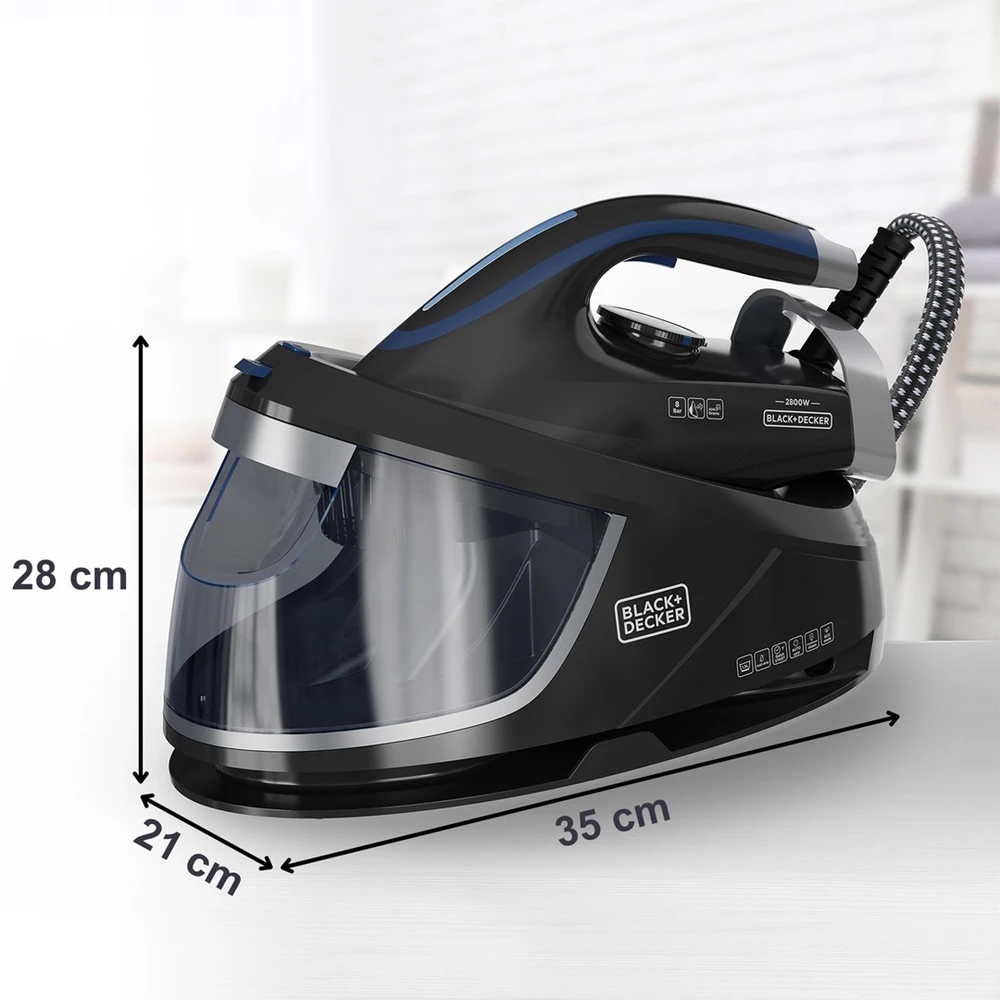 Black & Decker Juodas & Decker steam generator BXSS2800E