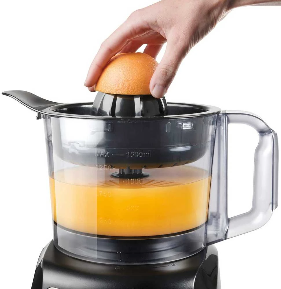 Virtuvinis kombainas Black & Decker juodas+decker Food processor Juodas & Decker BXFPA1200E (1200W)