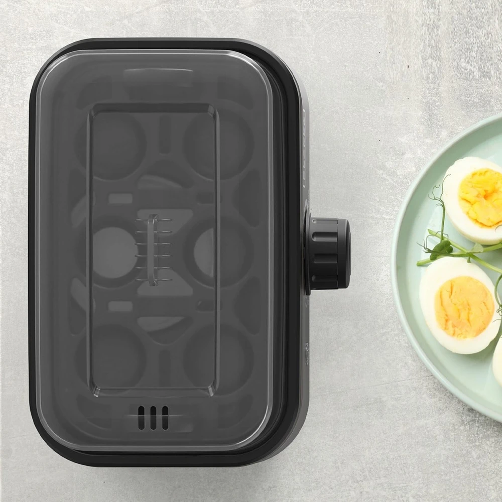 Black & Decker juodas+decker Juodas & Decker BXKS4800E 400 W 6-egg egg cooker