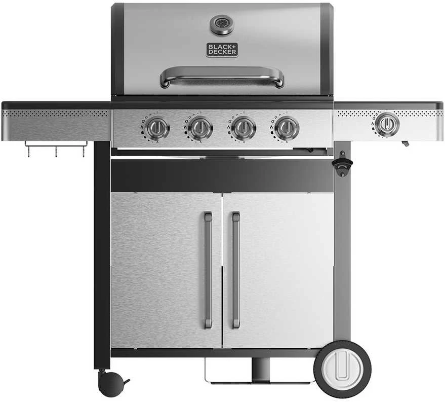 Black & Decker juodas+decker Juodas & Decker BXOG16550E gas grill, 4 burners